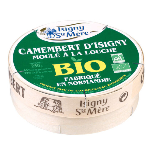 Camembert d'Isigny bio 250g