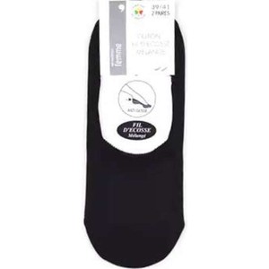 Lot De 2 Paires De Protège-Pieds Fil D'Ecosse