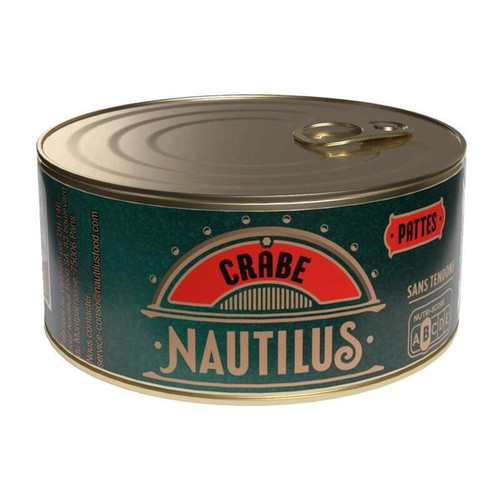 Nautilus crabe 100% pattes 105g