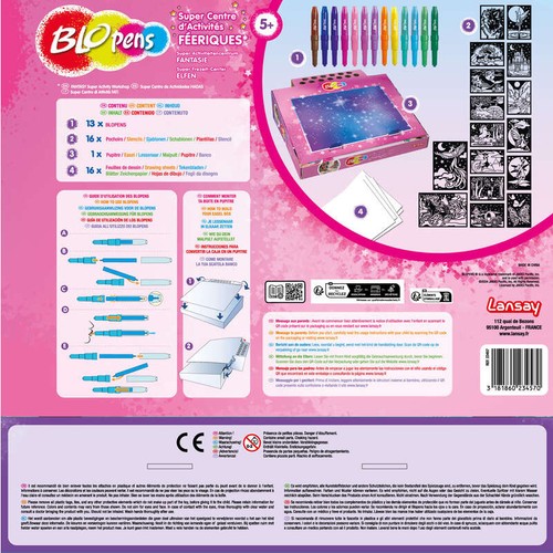 Lansay Blo Pens Set d’Activités Féeriques Dès 4ans