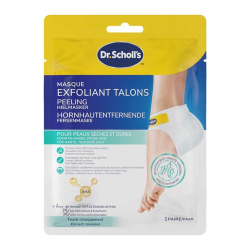 Scholl Masque Pieds Exfoliant Talon Peeling x2
