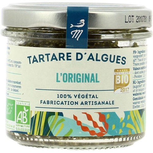 Algues Marinoe Tartare d'Algues Arctique Bio 90g