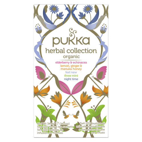 [Par Naturalia] Pukka Infusions Herbal Collection Bio 20 sachets 34g