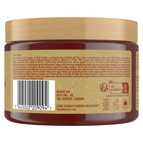 Shea Moisture shampooing femme miel de manuka & huile de mafura 355ml