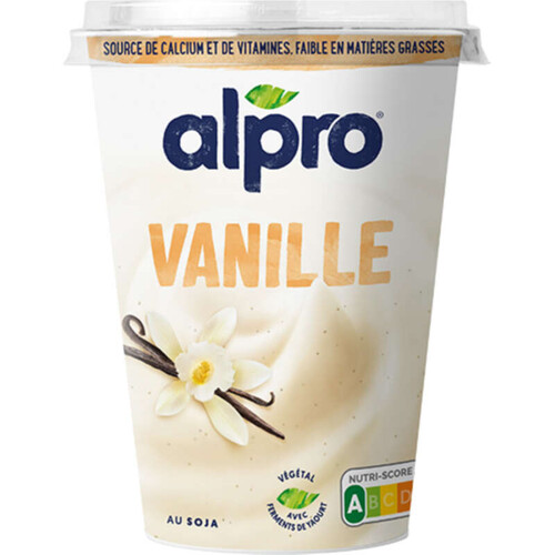 Alpro Dessert Végétal Vanille Soja 500g