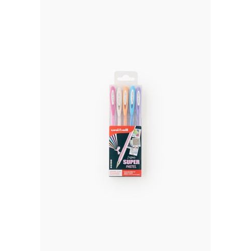 Uni Ball Rollers Super Pastel x5