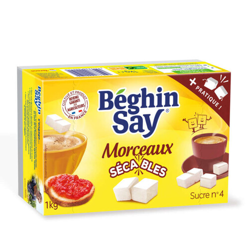 Béghin Say Sucre Morceaux Sécables 1Kg