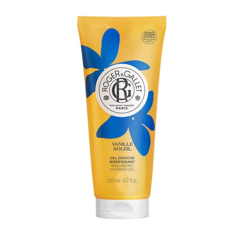 Roger & Gallet Gel Douche Bienfaisant Vanille soleil 200ml
