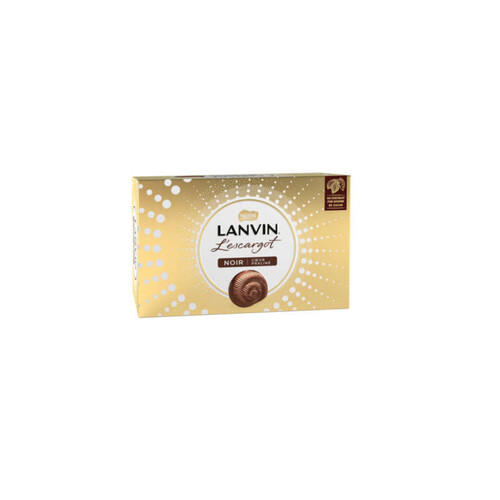 Lanvin Escargots Chocolat Noir 164g