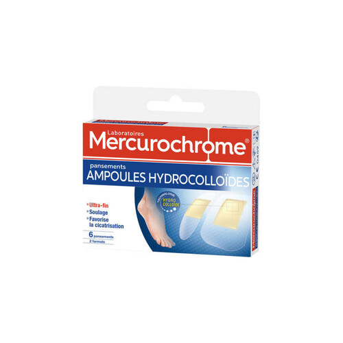 Mercurochrome Pansements Hydrocolloïdes Ampoules
