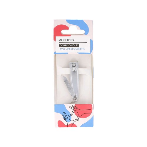 Monoprix Accessoires Coupe-Ongles Lime & Chainette