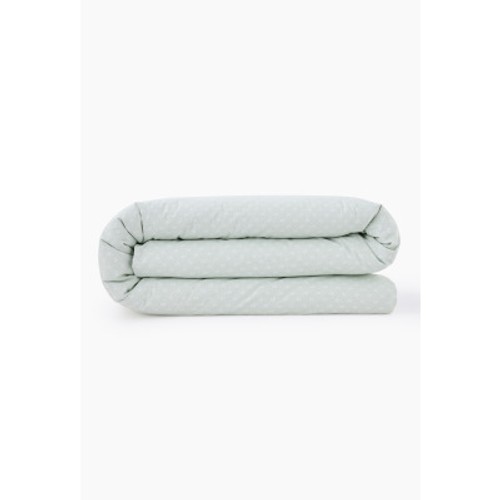 Monoprix Housse de couette imprimée Papyrus  220x240cm  Vert clair