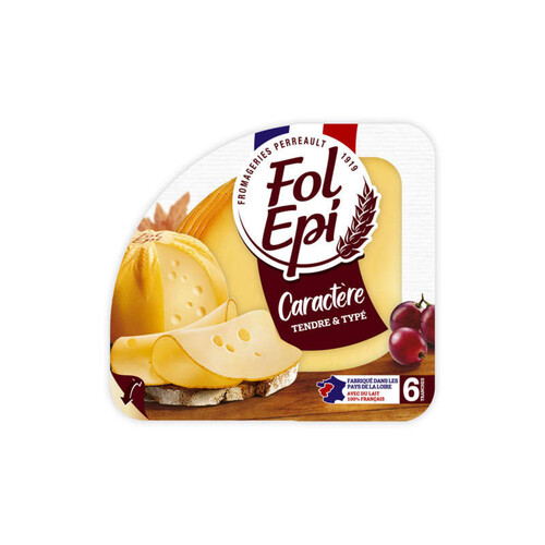 Fol Epi Caractère Tendre & Typé x6 Tranches 130g