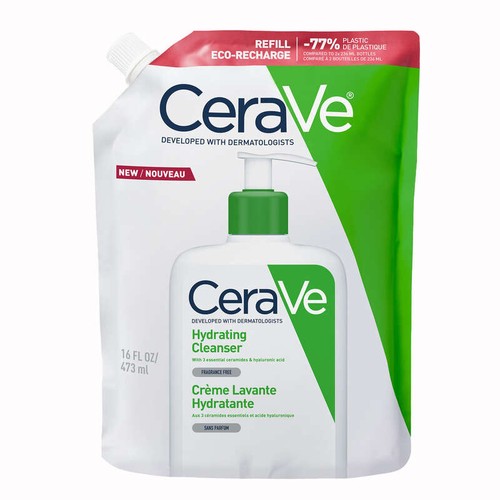 Cerave Gel moussant nettoyant visage 473ml