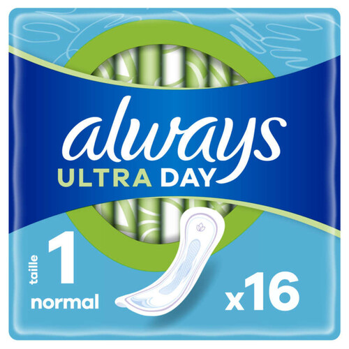 Always ultra jour serviettes normal taille 1 - 16 serviettes