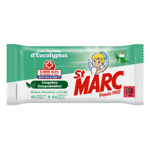 ST MARC Lingettes huile essentielle eucalyptus x42