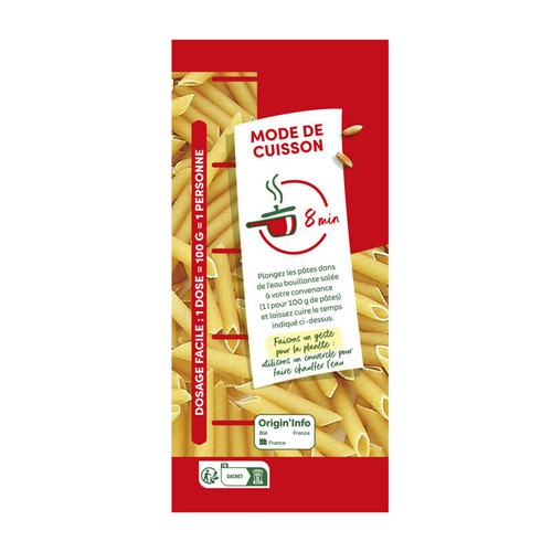Panzani Pâtes penne rigate 500g