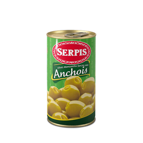 Serpis Olives Anchois Bte 150g