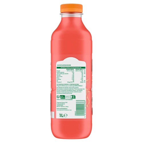 Tropicana Pamplemousse rose Ruby 1L