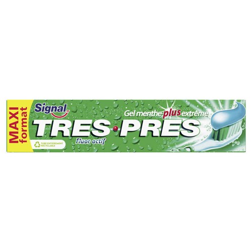 Signal Dentifrice Gel Menthe Plus Extrême - Très Près 100ml