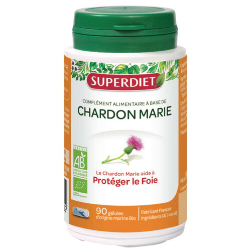 [Par Naturalia] Superdiet Complément Alimentaire à base de Charbon Marie Bio 90 gélules