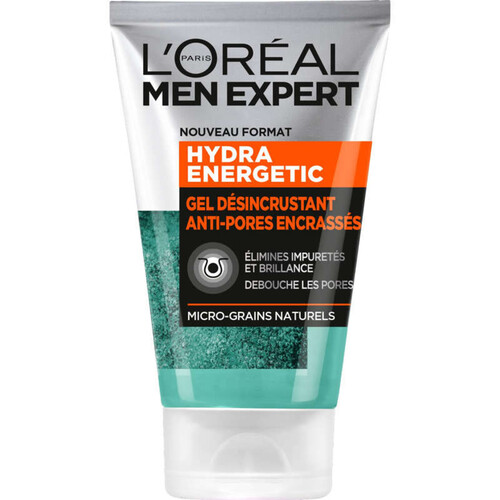 L'Oréal Paris Men Expert Gel Nettoyant Désincrustant Hydra Energetic 150ml