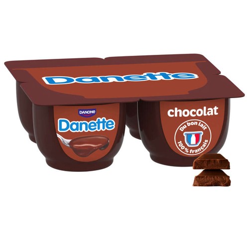 Danette Crème Dessert Chocolat 4x125g
