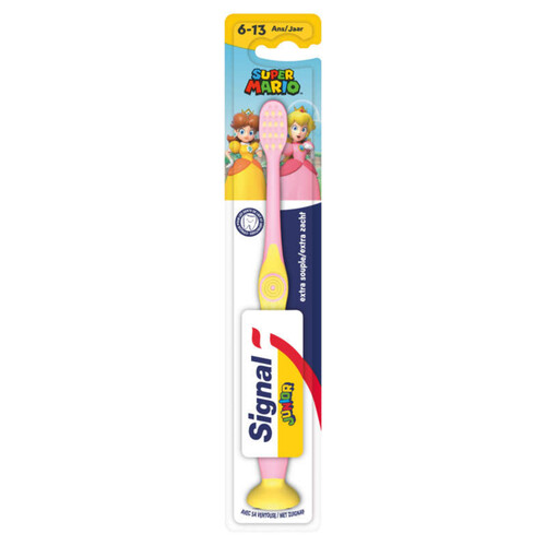 Signal Brosse à Dents Mario Junior 6-13 ans Extra-Souple x1