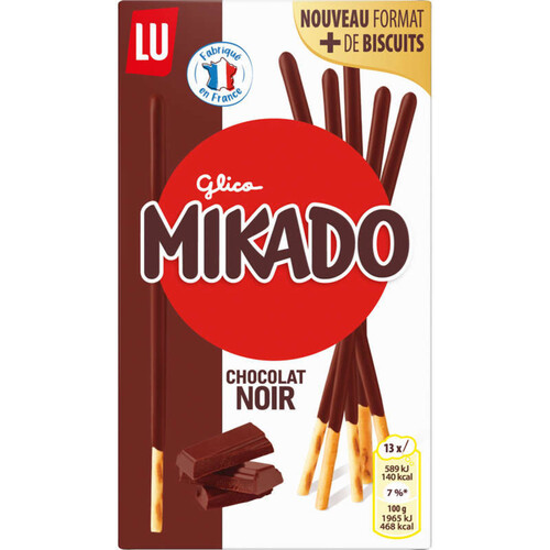 Mikado chocolat noir 100g