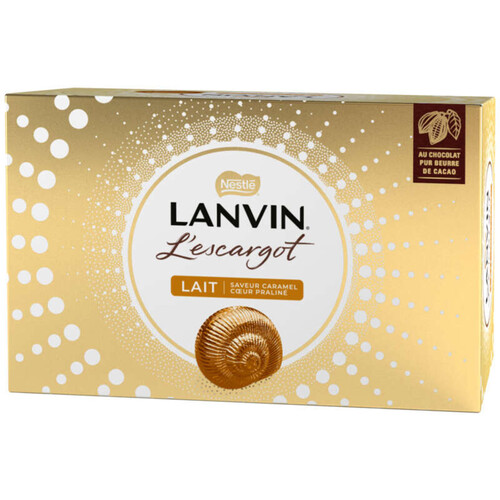 Nestlé Lanvin l'escargot lait caramel 164g