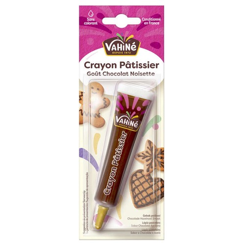 Vahiné Crayon pâtissier Goût Chocolat Noisette 23g