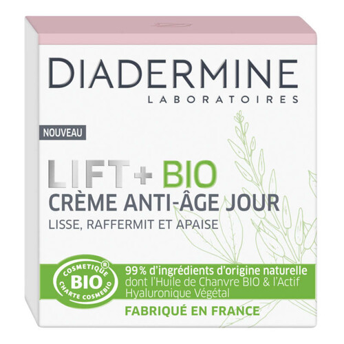 Diadermine Lift+ Bio Crème Anti-Âge Jour 50 Ml