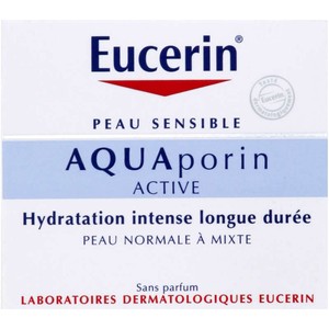 [Para] Eucerin Aquaporin Active Soin Hydratant Peau Normale à Mixte 50ml