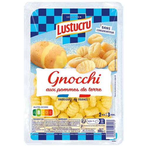 Lustucru Gnocchi aux pommes de terre 390g