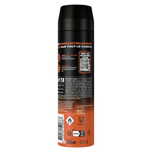 Axe Suprême Déodorant Homme Spray Sunset Fresh 48h Fresh & Parfum 200ml