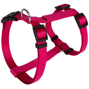 Animalis Harnais Basic Fuchsia pour Chien 15mm 43/65cm