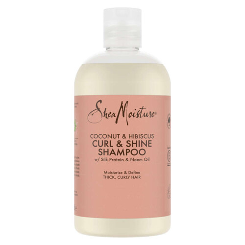 Shea Moisture shampooing noix de coco & hibiscus 384ml