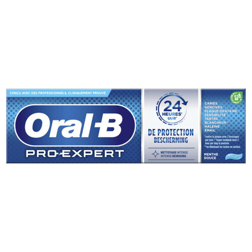 Oral B Dentifrice Pro Expert Nettoyage Intense 75Ml