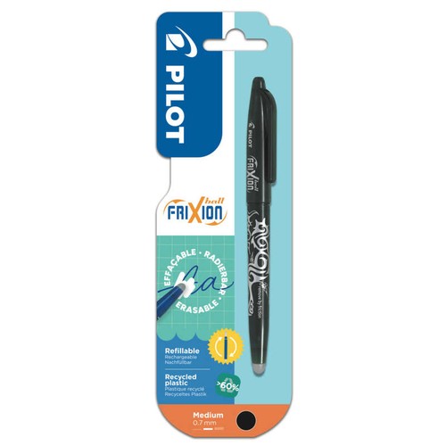 Pilot Stylo Roller Frixion Ball Noir