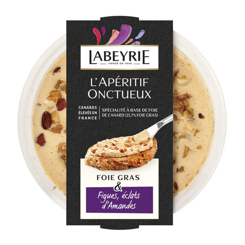 Labeyrie Apéritif Crème de Foie Gras Figue 120g