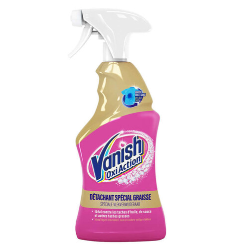 Vanish Spray Détachant 30 Secondes Pour Le Linge