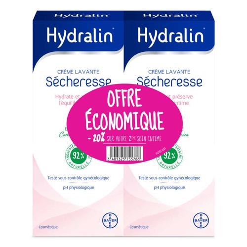 [Para] Hydralin Sécheresse Lot De 2x 200 ml