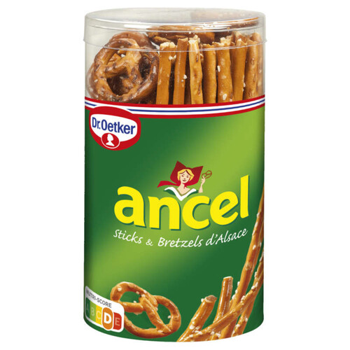 Ancel Mini Assortiment Sticks et Bretzels d'Alsace 137g