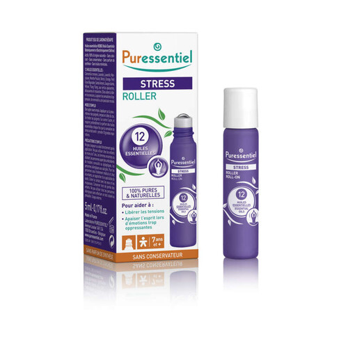 [Para] Puressentiel Roller Stress Aux 12 Huiles Essentielles 5ml