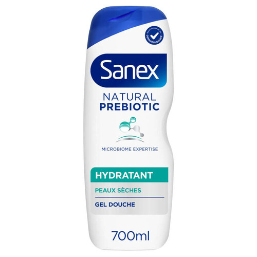 Sanex gel douche natural prebiotic hydratant 700ml