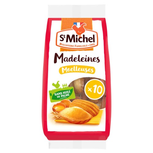 St Michel Madeleines individuelles x10 250g