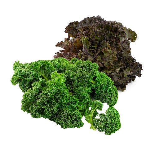 Natoora Choux Kale Mix Vert et Rouge 200g