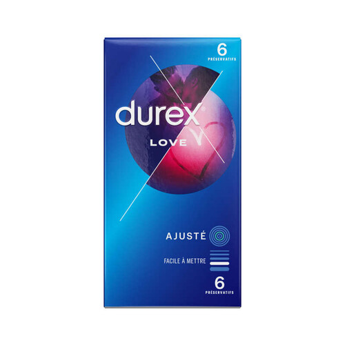 Durex Préservatifs Love