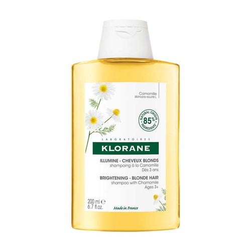 [Para] Klorane Shampoing Éclaircissant Reflets Blonds à la Camomille pour Cheveux Blonds à Châtains 200ml
