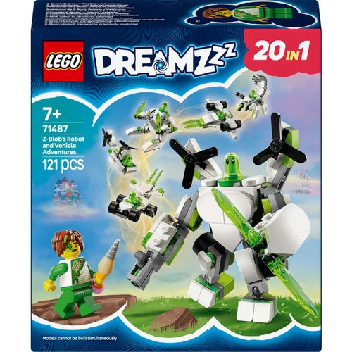 LEGO DREAMZz Aventures de Z-Blob : robots et véhicules 7+